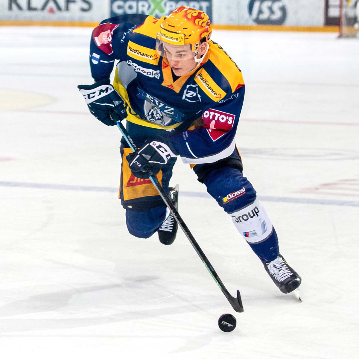 Prestazioni top: Grégory Hofmann, giocatore professionista di hockey su ghiaccio dell'EV Zug